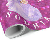 Purple Princess  Geschenkpapier (Rolleneckpunkt)