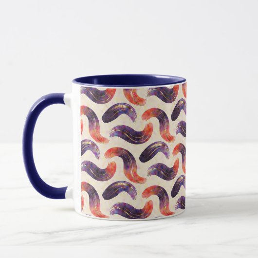  purple, red, orange, and gold. tasse (Links)