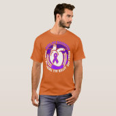 Purple Ribbon Overdose Awareness Shirt Miss Daught (Vorne ganz)