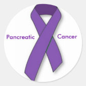 Purple Ribbon Stickers (Vorderseite)