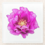 Purple Rose Glasuntersetzer (Vorderseite)