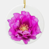 Purple Rose Keramik Ornament (Vorne)