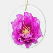 Purple Rose Keramik Ornament (Links)