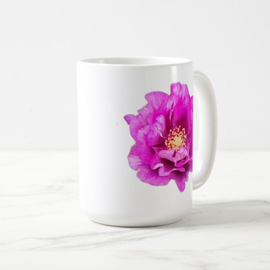 Purple Rose Mug Kaffeetasse (VorderseiteRechts)