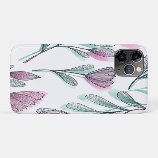 Purple Roses Case-Mate iPhone Hülle (Rückseite (Horizontal))