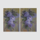 Purple Roses DBL Seidenpapier (Vorderseite)