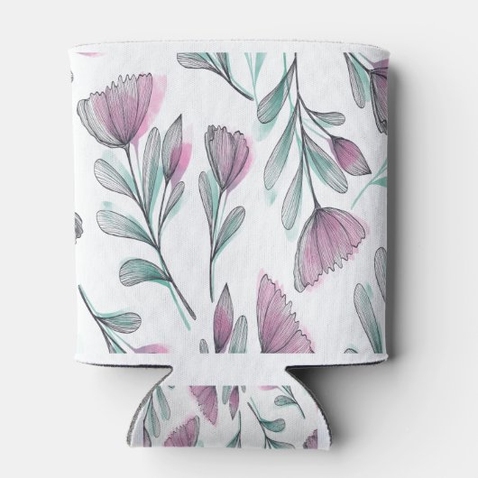 Purple Roses Dosenkühler (Rückseite)