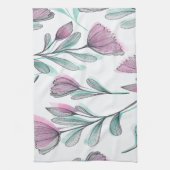 Purple Roses Geschirrtuch (Vertikal)