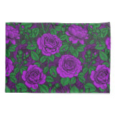 Purple Roses Kissenbezug (Rückseite)