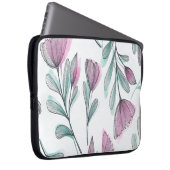 Purple Roses Laptopschutzhülle (Vorne Rechts)