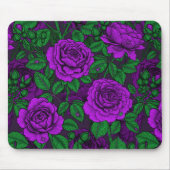 Purple Roses Mousepad (Vorne)