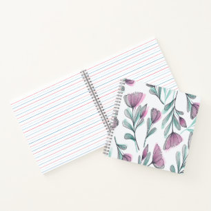 Purple Roses Notizblock