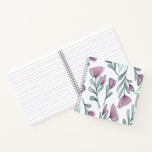 Purple Roses Notizblock (Innenseite)