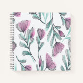 Purple Roses Notizblock (Vorderseite)