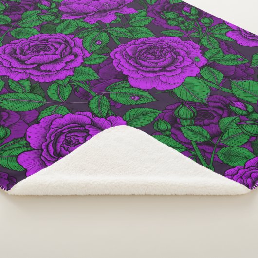 Purple Roses Sherpadecke (3/4)