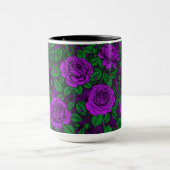 Purple Roses Tasse (Zentrum)