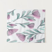 Purple Roses Wandteppich (Vorderseite (Horizontal))