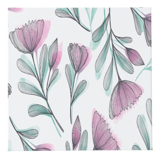 Purple Roses Würfel (Rechts)