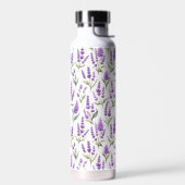Purple Sage Green Lavender Flowers Trinkflasche (Links)