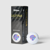 Purple Seashell Golfball (Verpackungen)