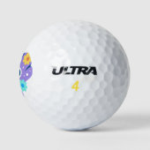 Purple Seashell Golfball (Logo)