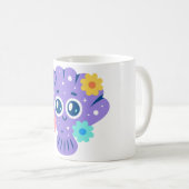 Purple Seashell Kaffeetasse (VorderseiteRechts)