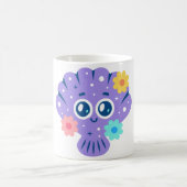 Purple Seashell Kaffeetasse (Mittel)