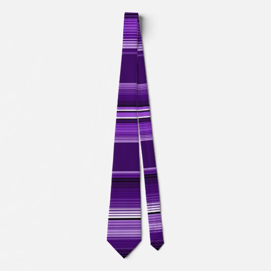 Purple Serape Pattern Krawatte (Vorderseite)