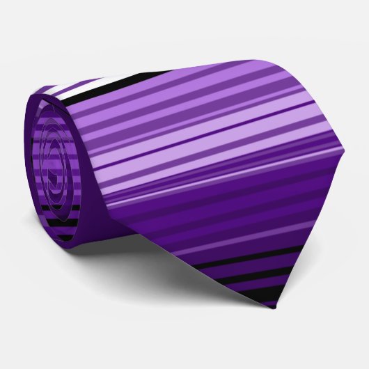 Purple Serape Pattern Krawatte (Gerollt)
