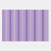 Purple Shapes Geschenkpapier Set (Vorderseite)