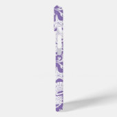 Purple Shells Personalized Case-Mate iPhone Hülle (Rückseite / Links)