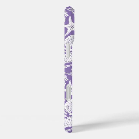 Purple Shells Personalized Case-Mate iPhone Hülle (Rückseite / Rechts)