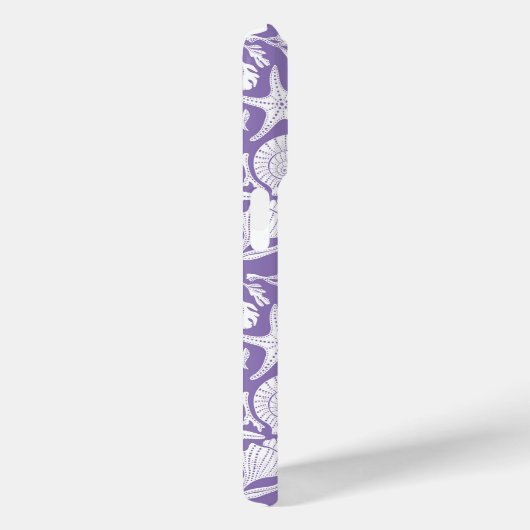 Purple Shells Personalized Case-Mate iPhone Hülle (Rückseite / Rechts)