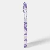 Purple Shells Personalized Case-Mate iPhone Hülle (Rückseite / Links)