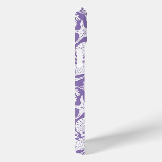 Purple Shells Personalized Case-Mate iPhone Hülle (Rückseite / Rechts)