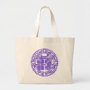 Purple Shuan Xi Jumbo Stoffbeutel