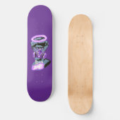 purple skateboard (Vorderseite)