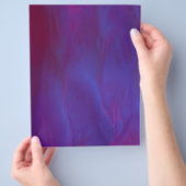 Purple Skies Bulk Scrapbook Paper Pages Flyer (Hand)