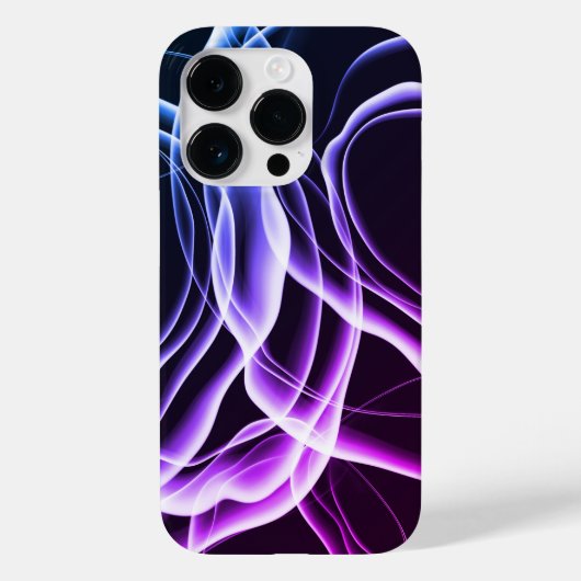 Purple Smoke  Case-Mate iPhone Hülle (Rückseite)