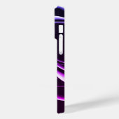 Purple Smoke  Case-Mate iPhone Hülle (Rückseite / Links)