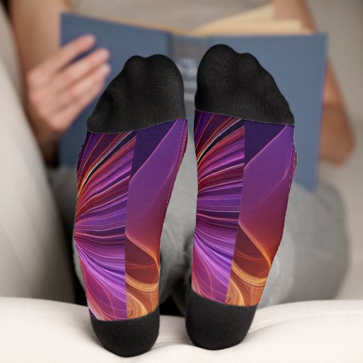 Purple Socken (Unterseite)
