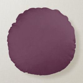 Purple, Solid, Modern, Simple, Modern, Trendy Rundes Kissen