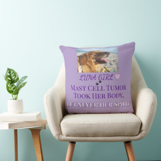 Purple Spirit Mast Cell Tribute Kissen