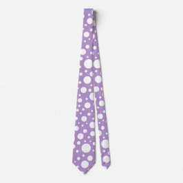 Purple Spots Tie Krawatte
