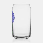 Purple Square Flower Dosenglas (Links)