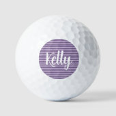 Purple stripes golfball (Vorderseite)