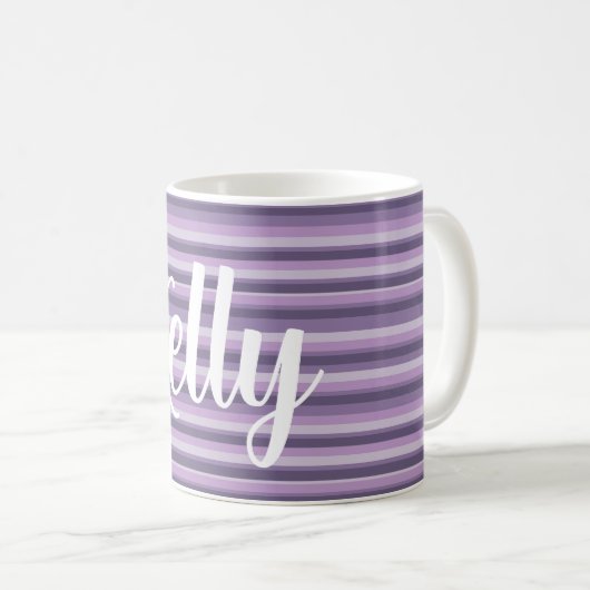 Purple stripes kaffeetasse (VorderseiteRechts)