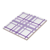 Purple Stripes Pattern  Fliese (Seite)