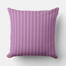 purple stripes pattern Throw Pillow Kissen