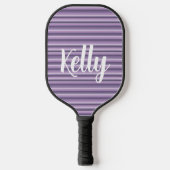Purple stripes Pickleball Paddle (Vorderseite)
